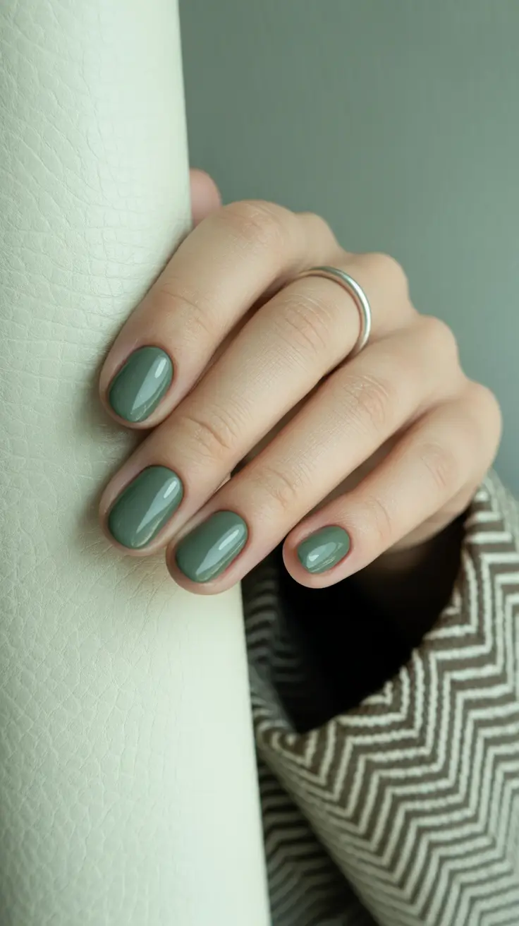 winter-nails-2025-Muted-Moss-Serenity