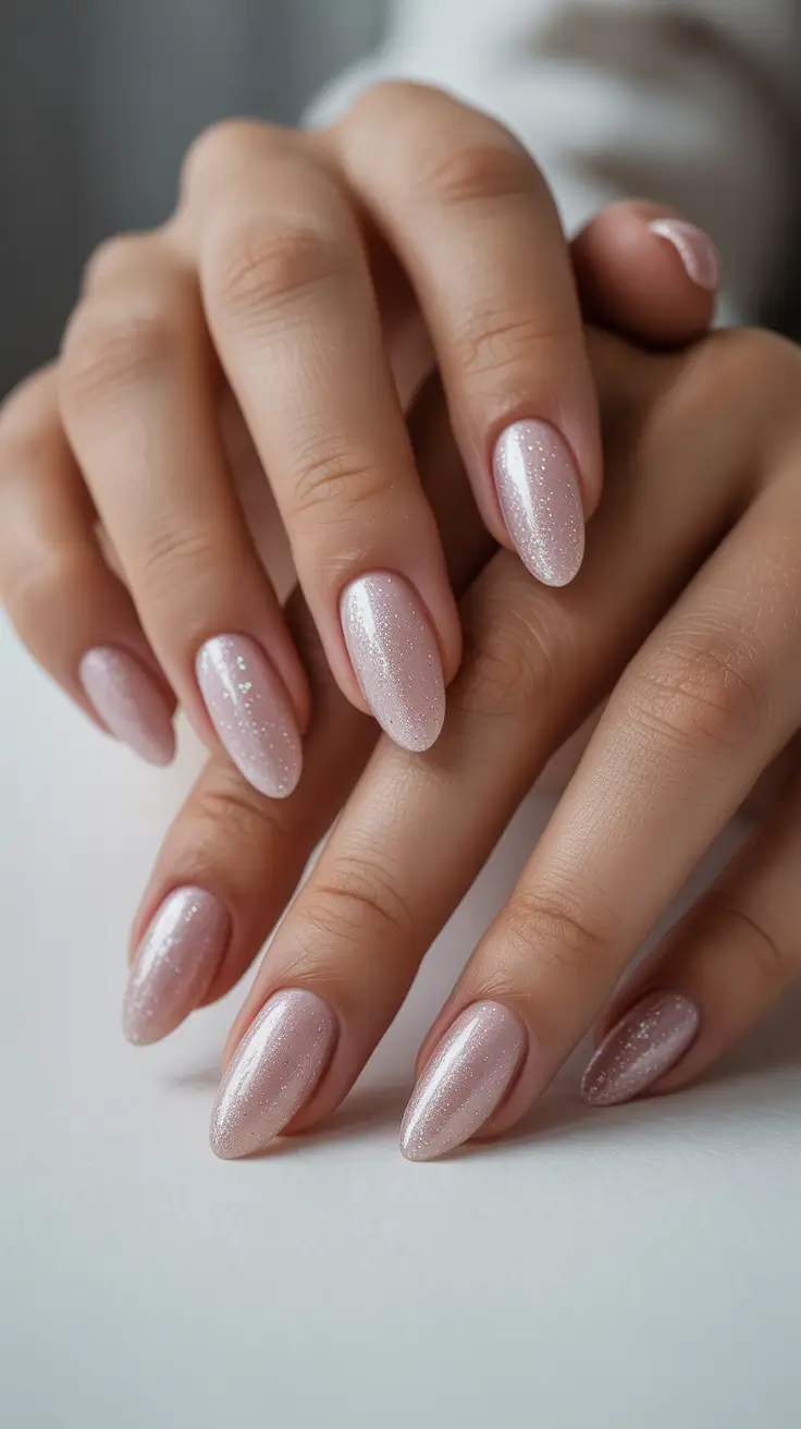 winter-nails-2025-Frosted-Champagne-Sparkle