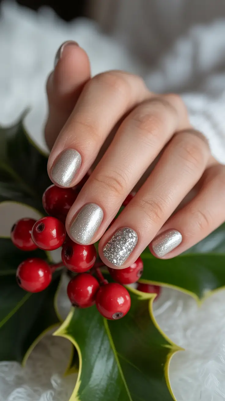 winter-nails-2025-Silver-Bells-Shine
