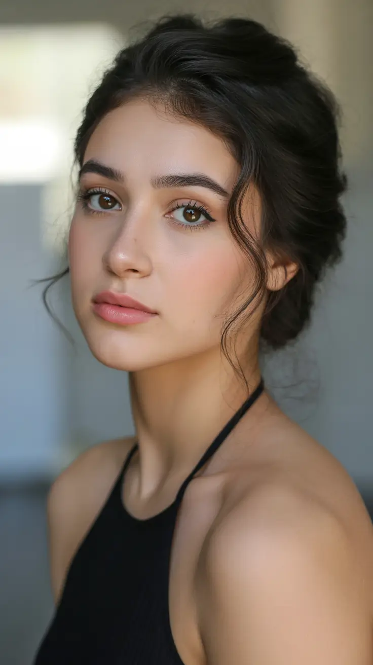 winter formal hairstyles updo Romantic Low Bun with Soft Strands