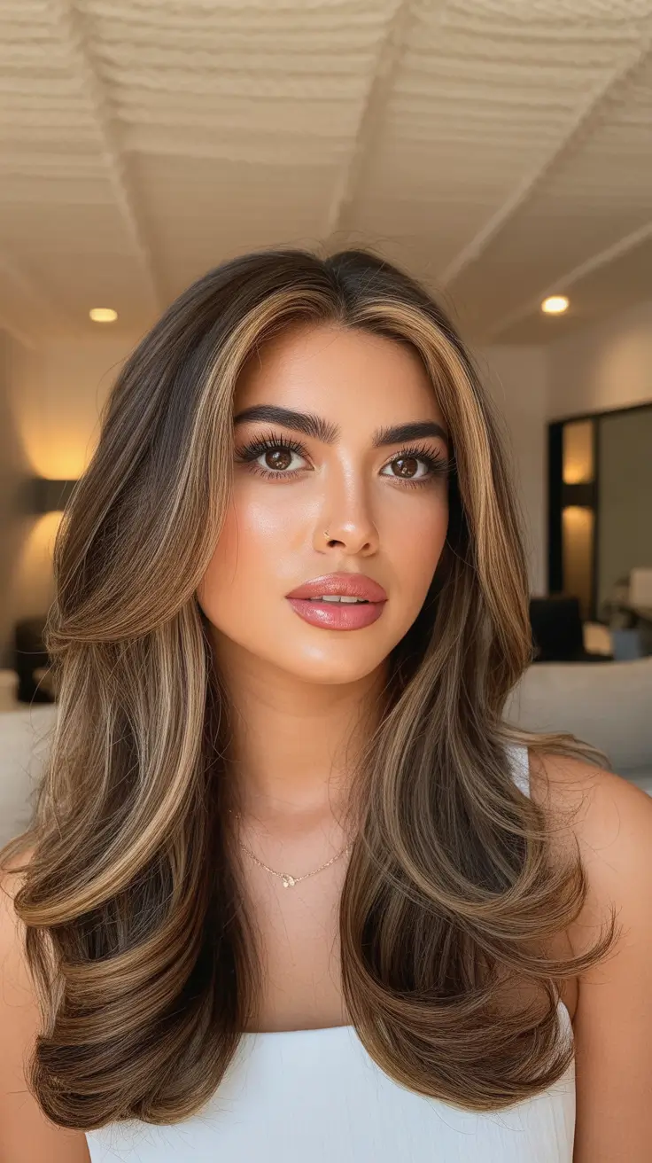 ideas for brunettes Warm Espresso Lights