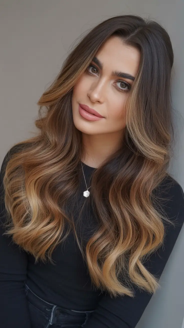 ideas for brunettes Caramel Mocha Curls