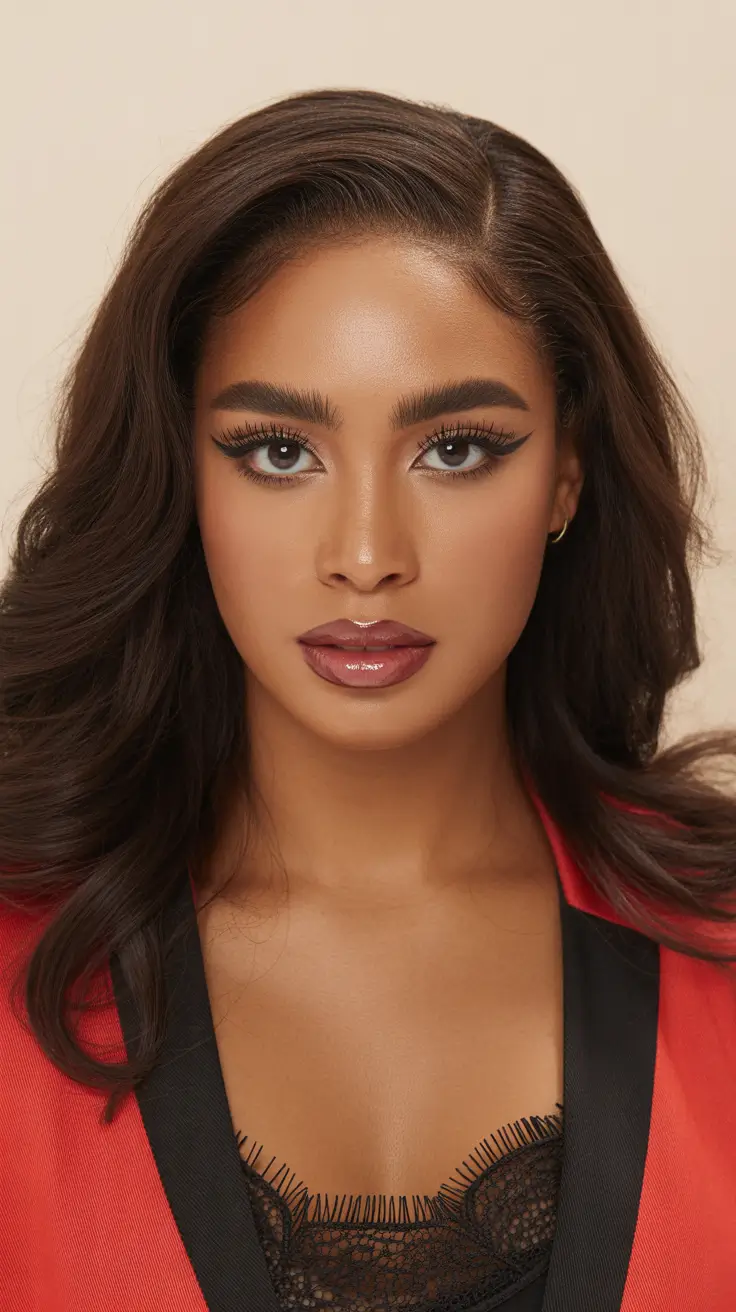 winter hair colors for dark skin Rich Mocha Luxe
