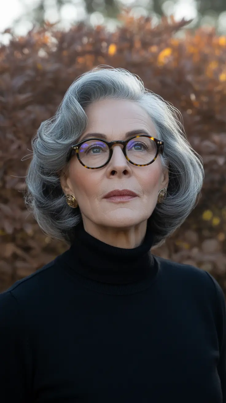 grey waves with glasses 2025