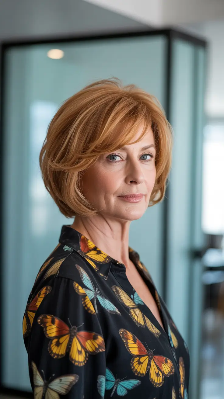 rounded medium bob 2025