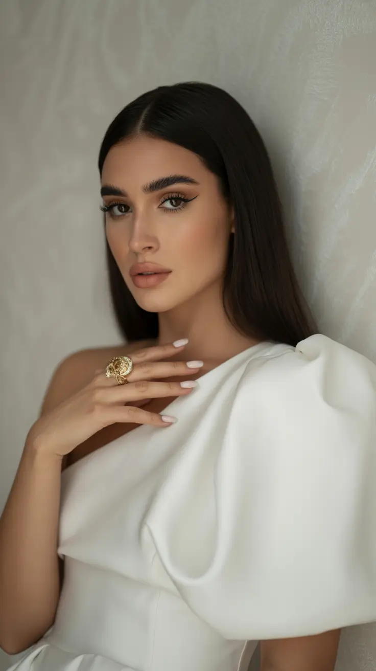 Winter 2025-2026 Hairstyles Ideas Sleek Center Part
