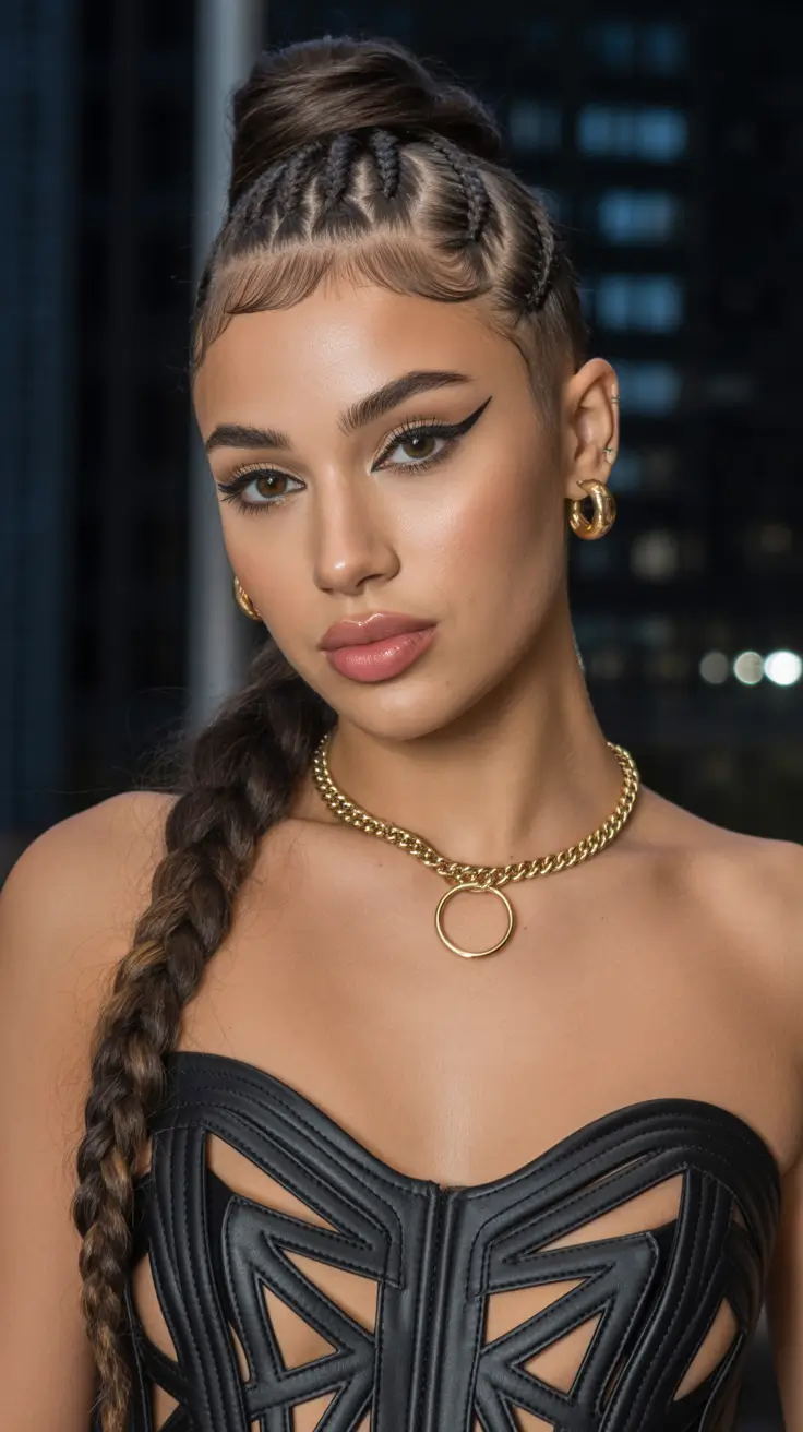 Winter 2025-2026 Hairstyles Ideas Braided Pony