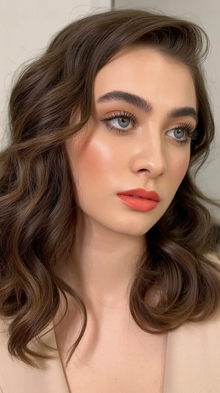 winter hair colors 2025 2026 trends styles Glossy Espresso Waves