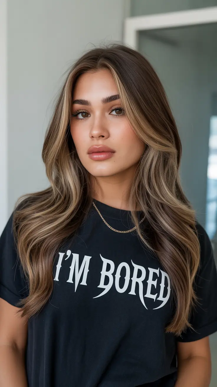 balayage hair color ideas 2026 Soft Rooted Blend