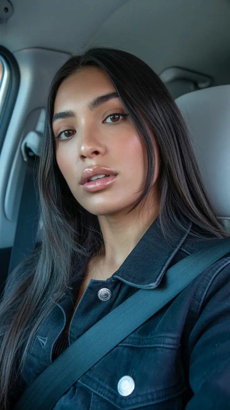 Best hair color for brown skin 2026 Cool Espresso Elegance