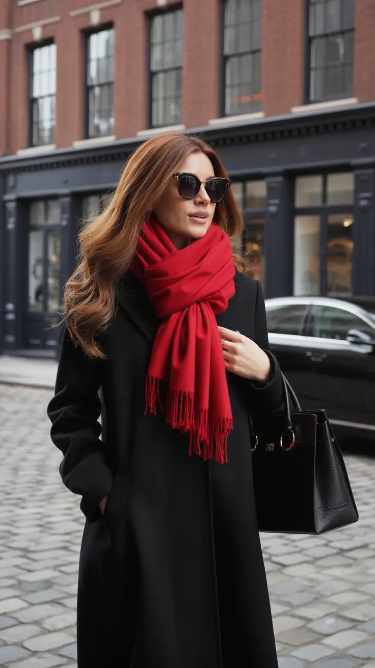 Best outfit ideas 2026 Scarlet Winter Statement