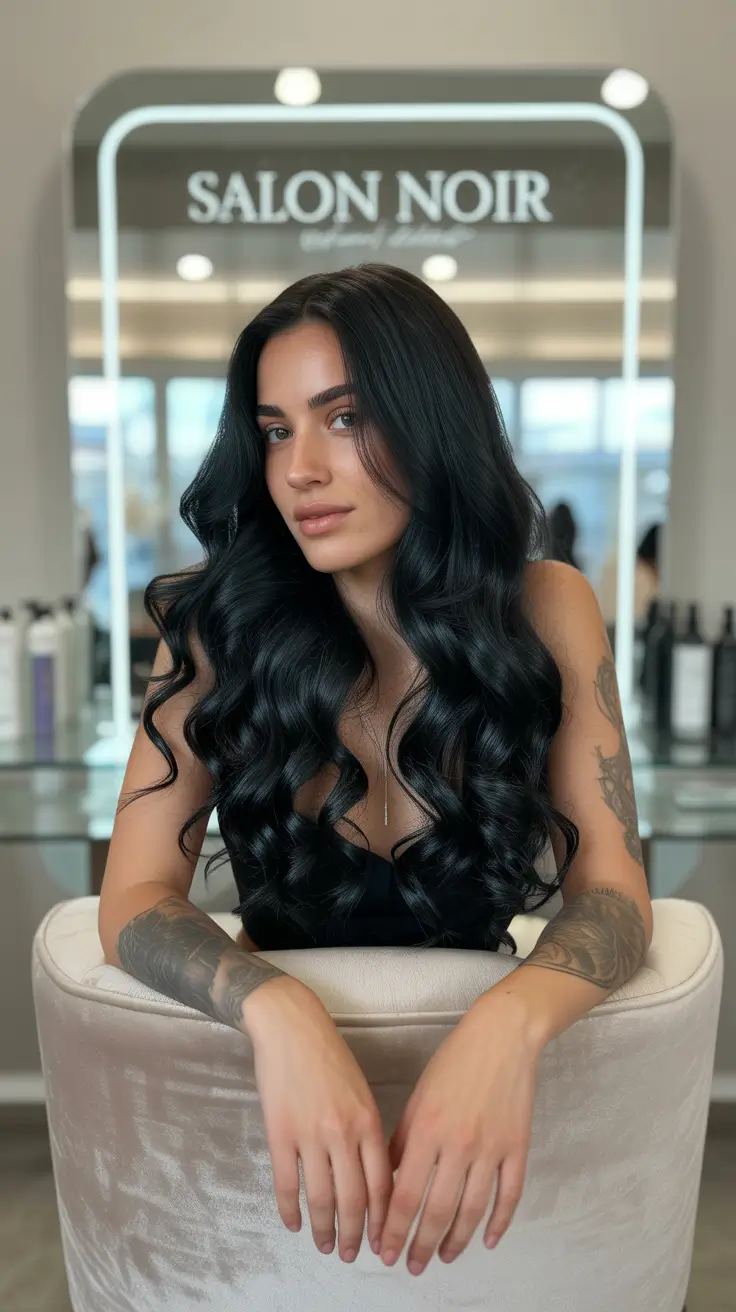 brown hair colors 2026 Deep Espresso Waves