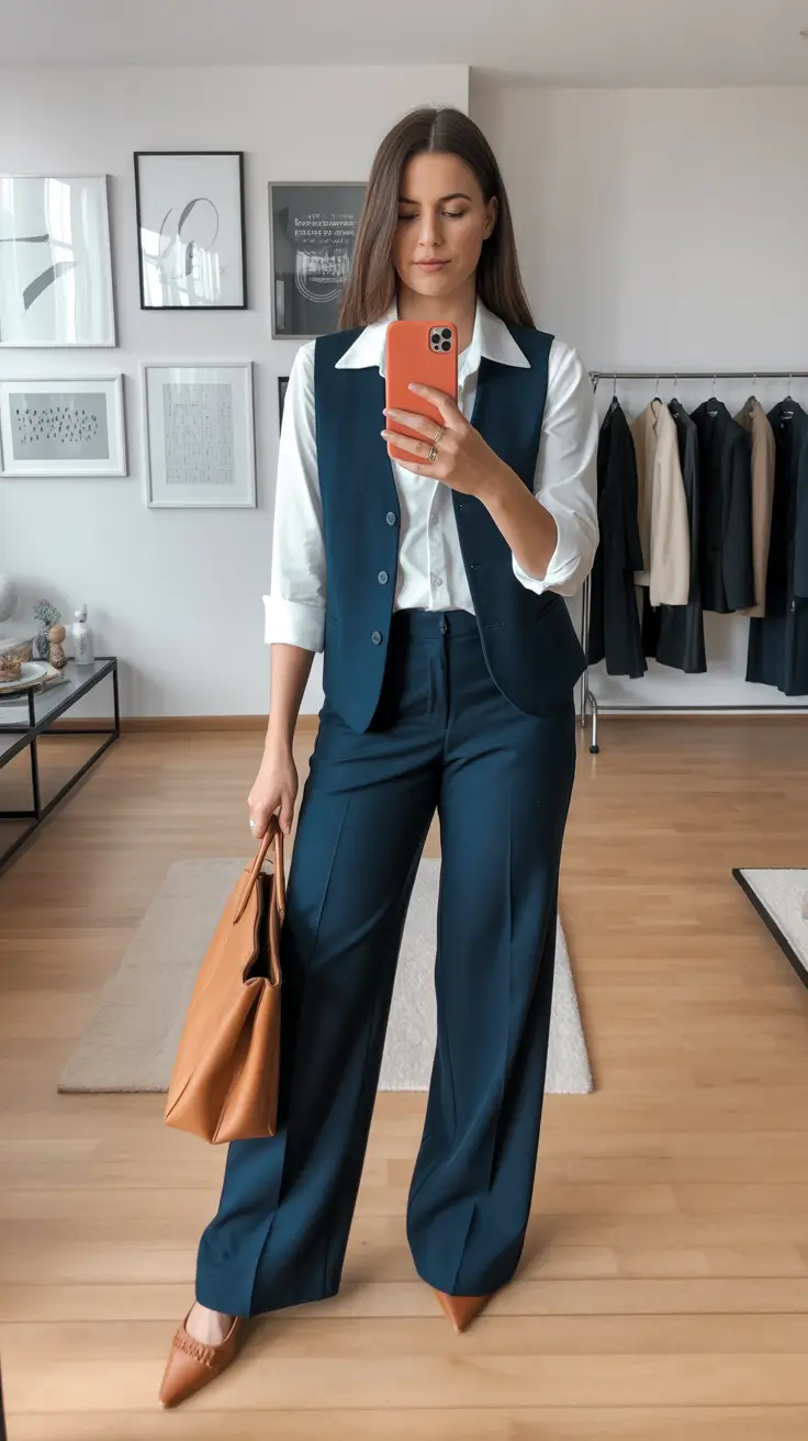 business casual outfits for women Polished Simplicity with a Modern Twist