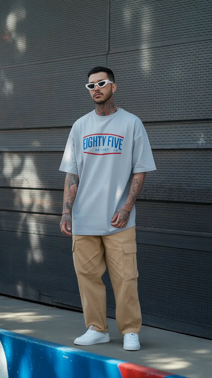 Casual outfits for men 2026 Graphic Street Cool