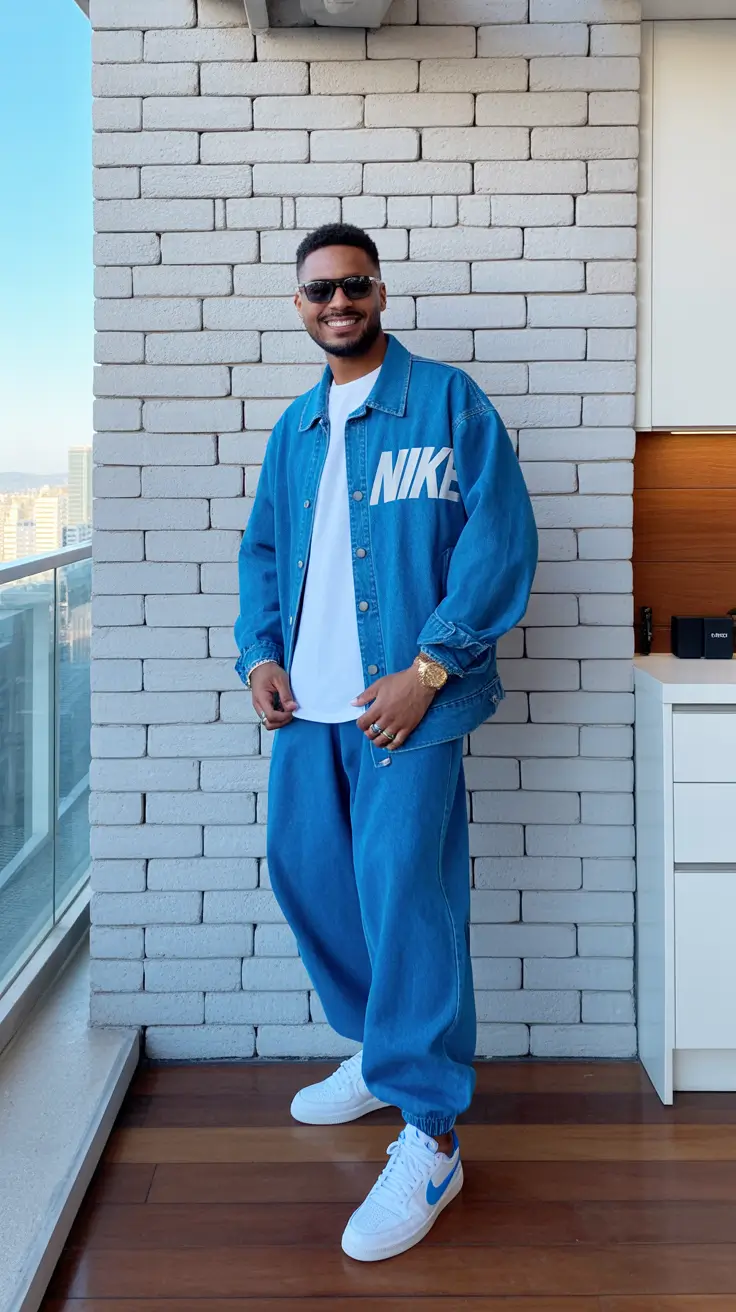 Casual outfits for men 2026 Retro Denim Cool