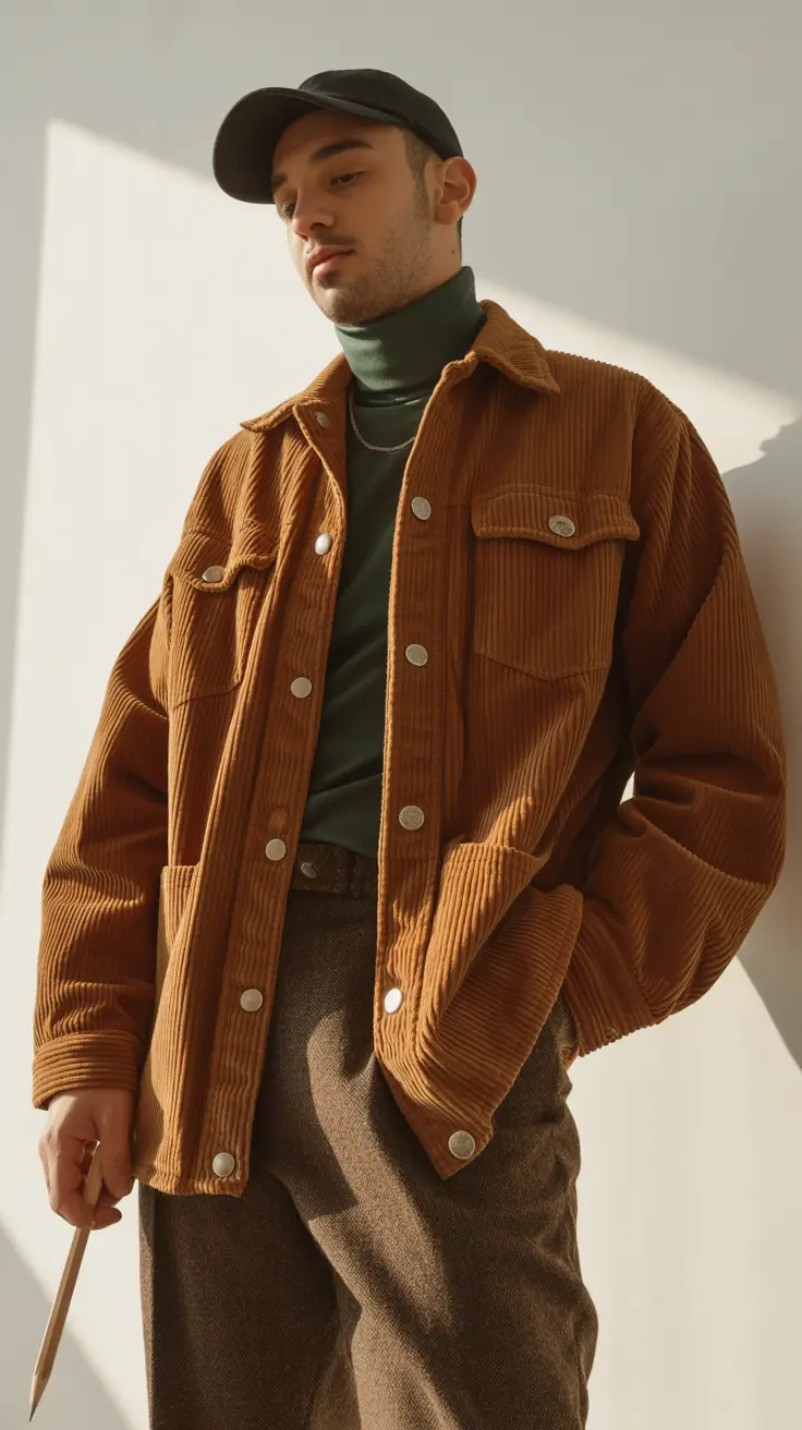 Casual outfits for men 2026 Earthy Textures and Timeless Warmth