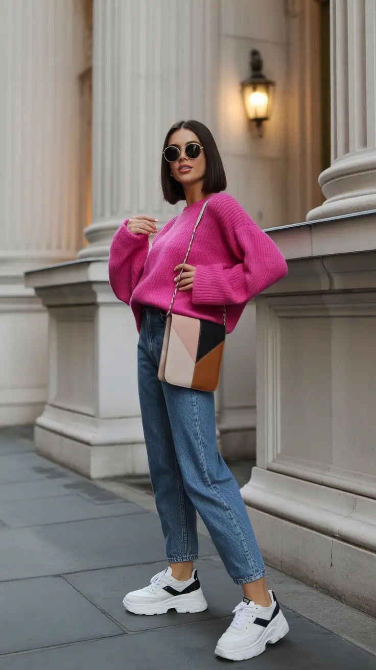 Cute sweater outfits 2026 Pink Street Cool