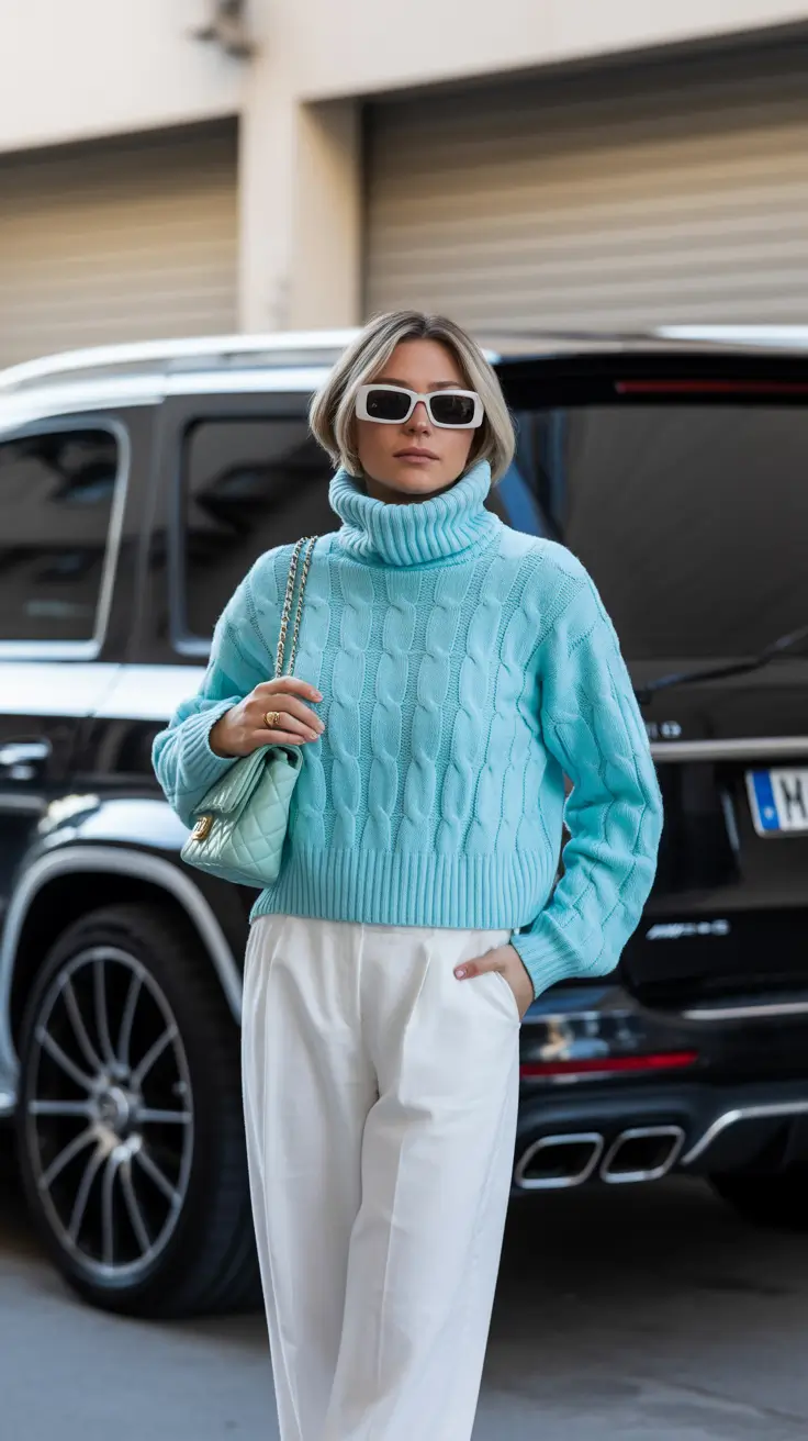 Cute sweater outfits 2026 Mint Street Chic