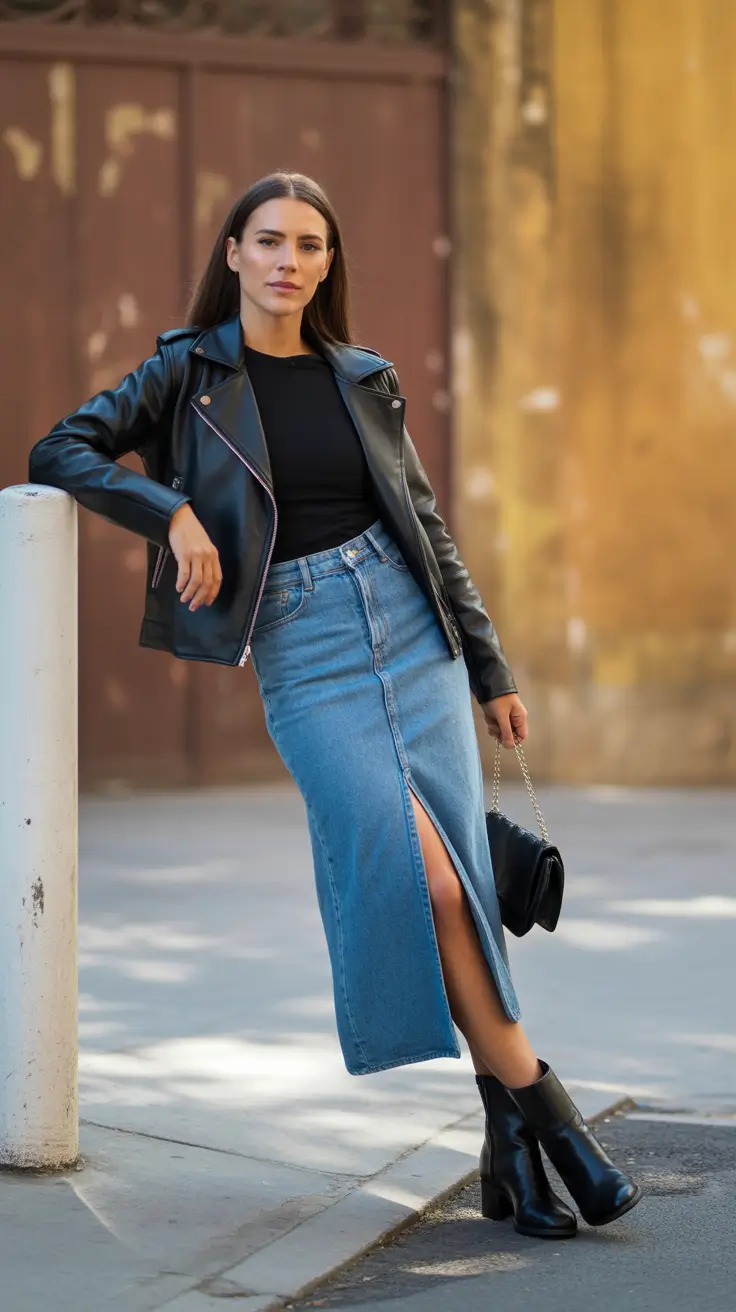 Edgy Going Out Outfits 2026 Denim Revival