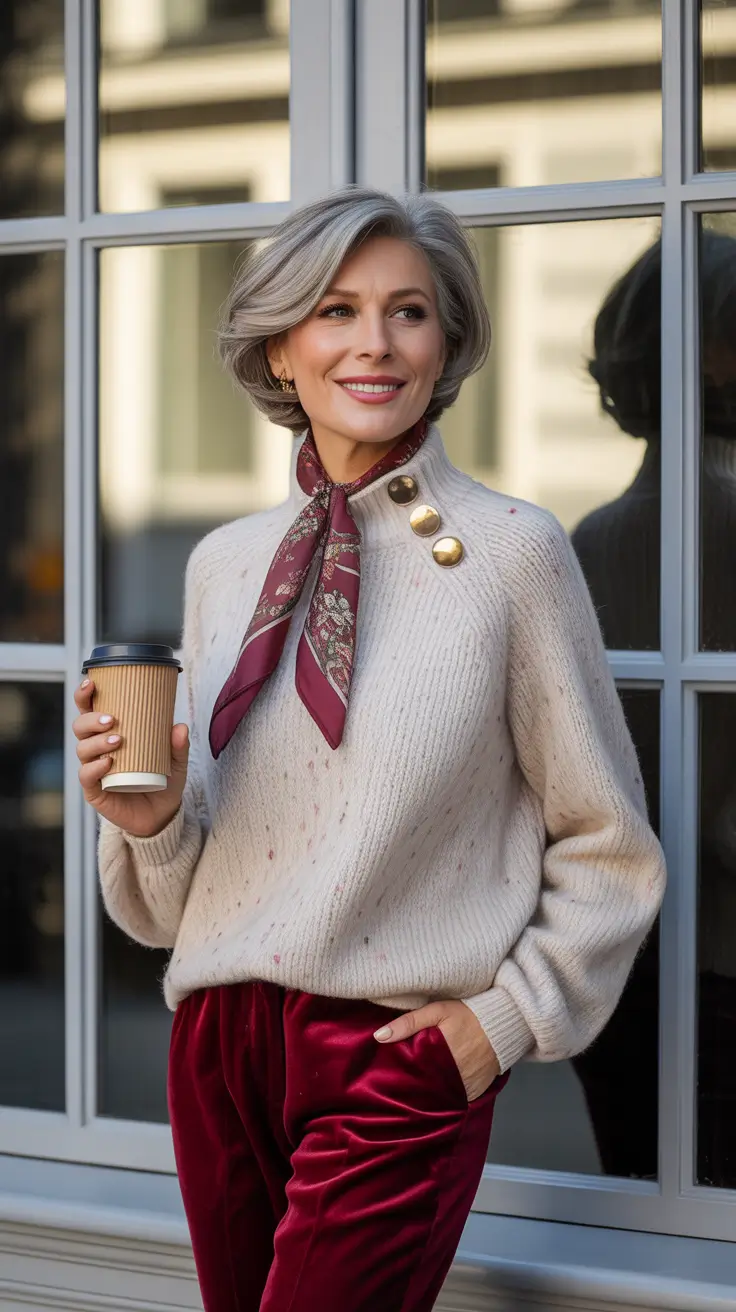 Elegant outfits for women over 50 in 2026 Velvet Luxe and Parisian Ease