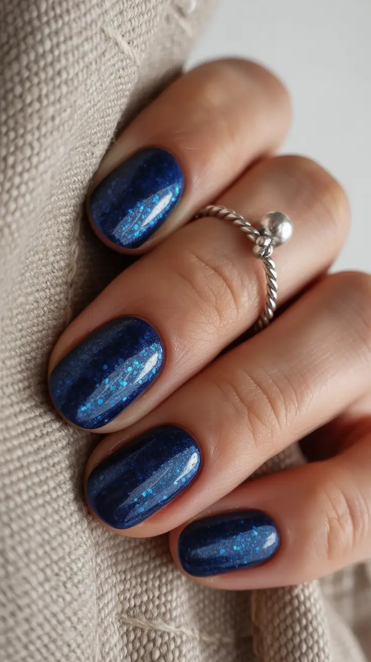 christmas nail designs Blueberry Spark