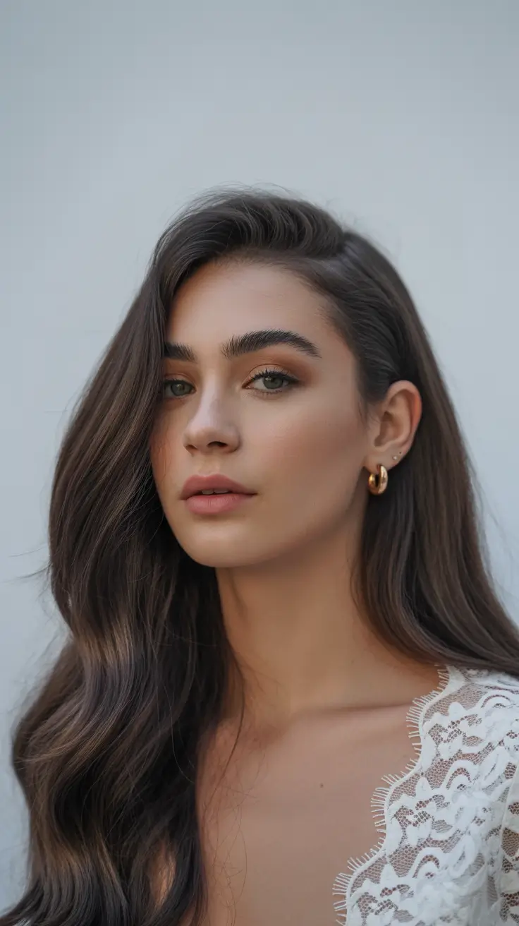 hair color ideas 2026 Chocolate Silk Flow