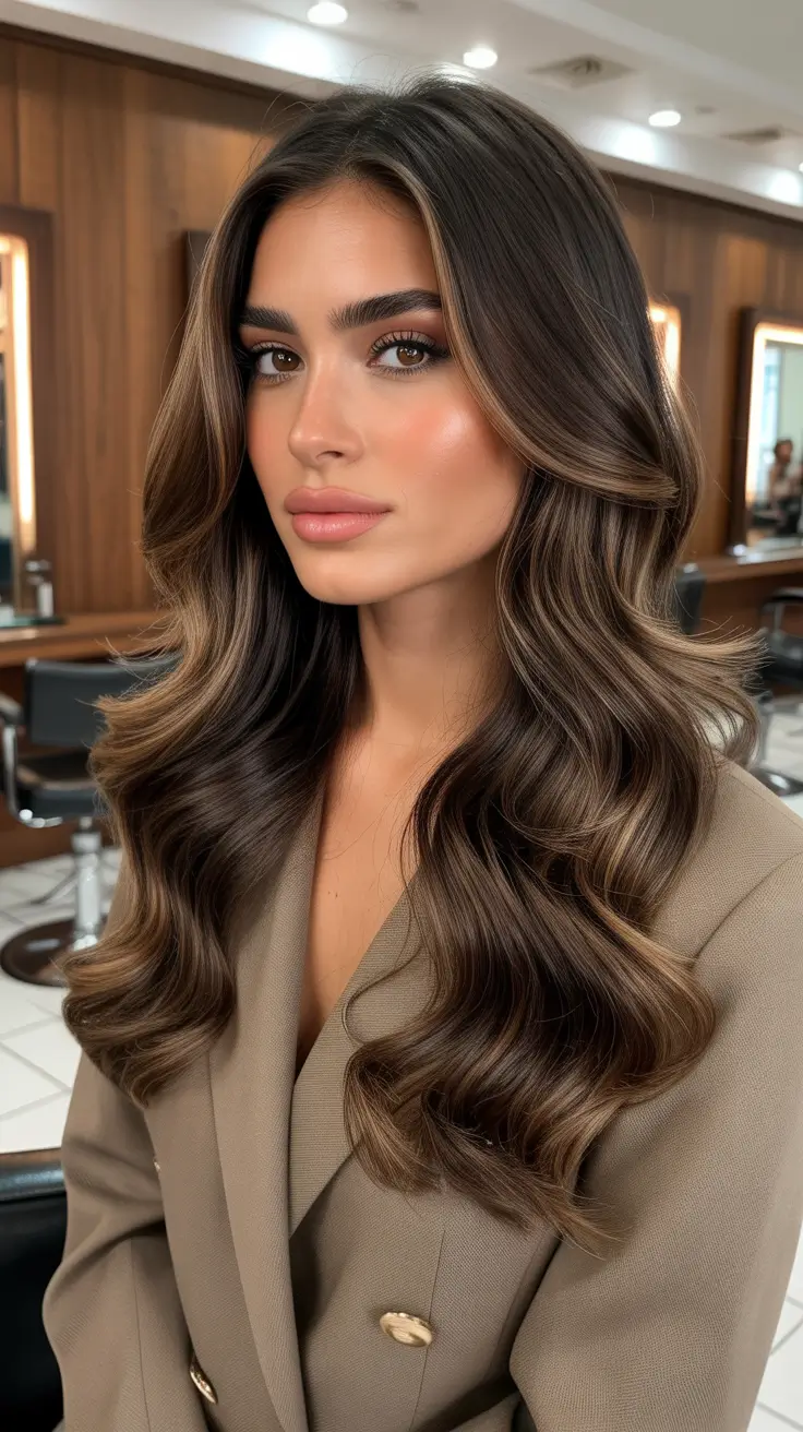 hair color ideas 2026 Toffee Brunette Luxe