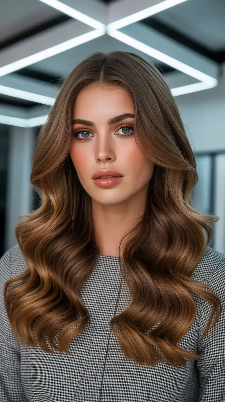 hair color ideas 2026 Honey Maple Waves