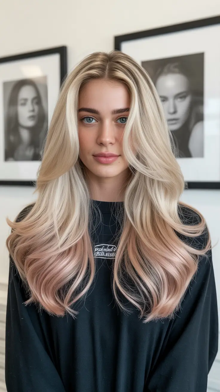 honey blonde hair color 2026 Rose Honey Dimension