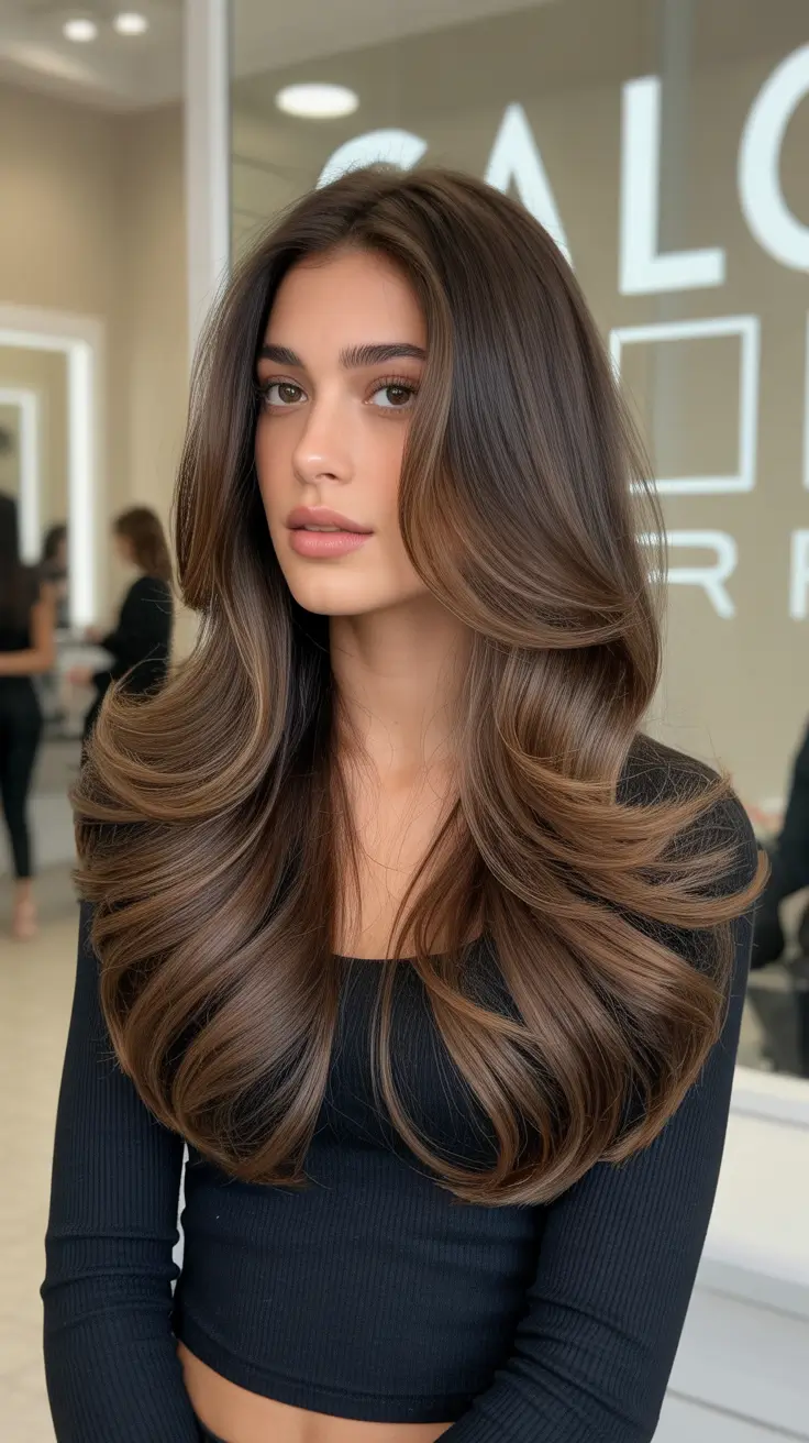 honey brown hair color 2026 Espresso Melt Lengths