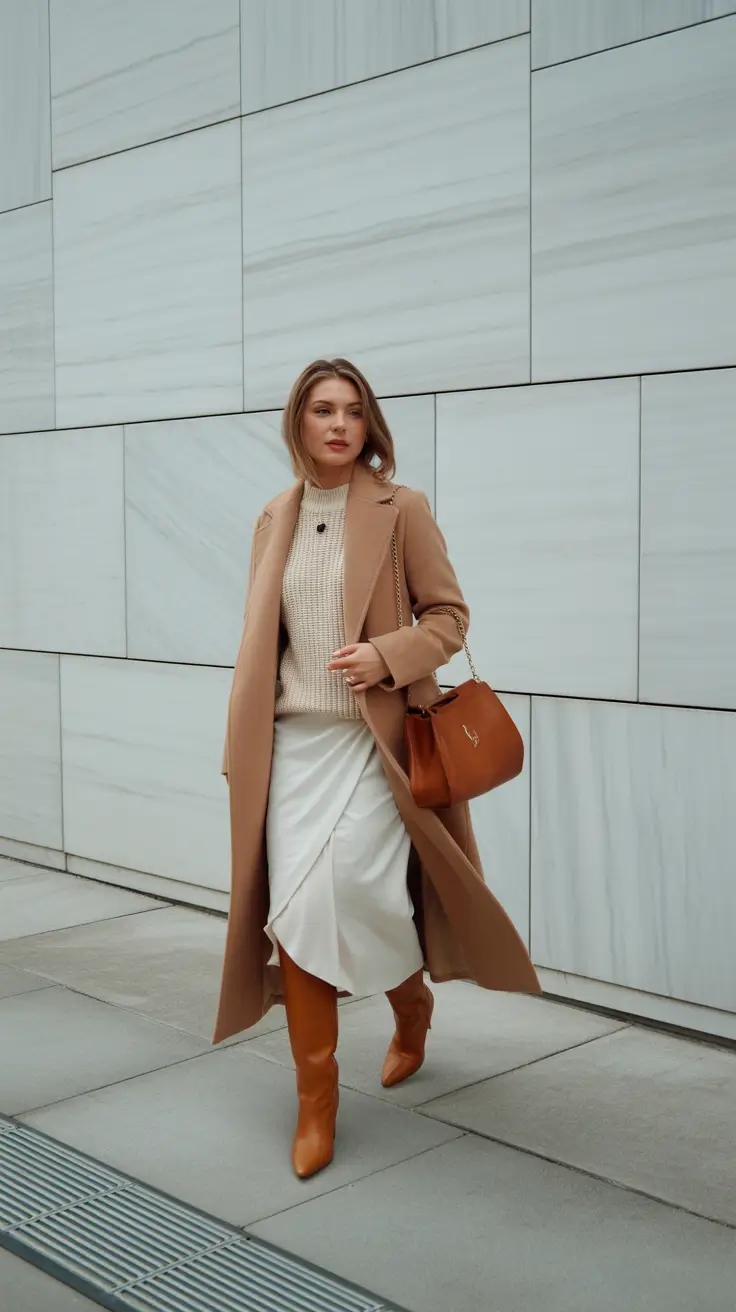 new york outfits fall Modern Neutrals for Transitional Weather