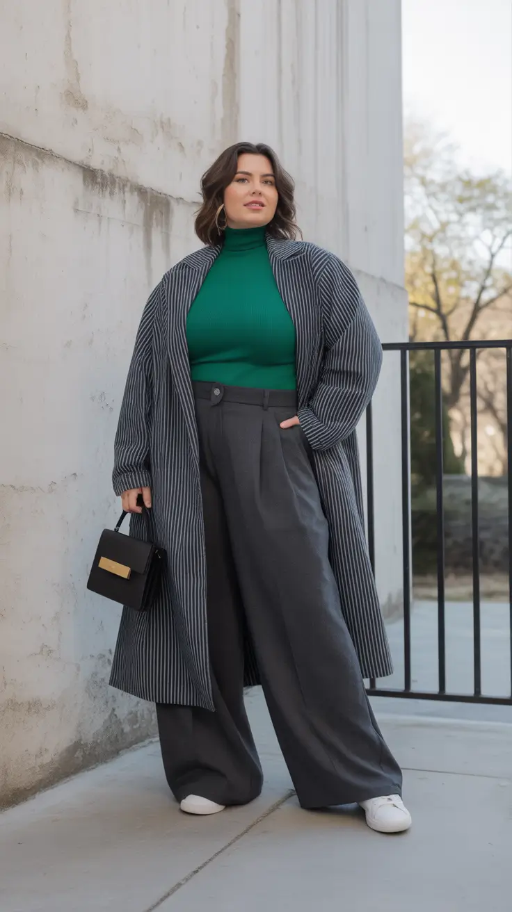 plus size outfits woman ideas Urban Stripe Power