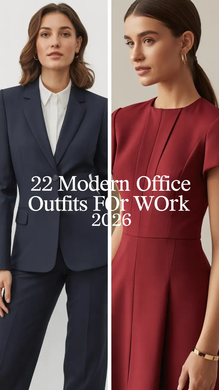 Modern Office Outfits for Work 2026: Chic & Elegant Ideas for Every Season
