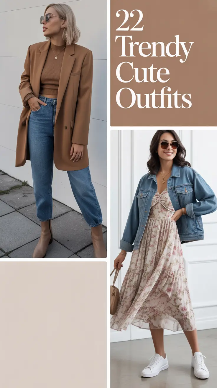 Trendy Cute Outfits 2026: Comfy & Aesthetic Ideas for School and Everyday Style