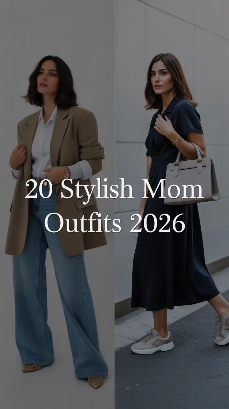 Stylish Mom Outfits 2026: Fresh, Chic & Everyday Looks for Modern Moms