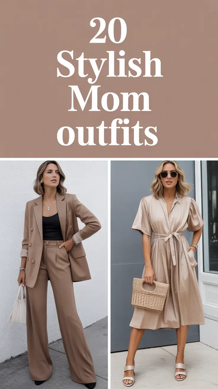 Stylish Mom Outfits 2026: Fresh, Chic & Everyday Looks for Modern Moms