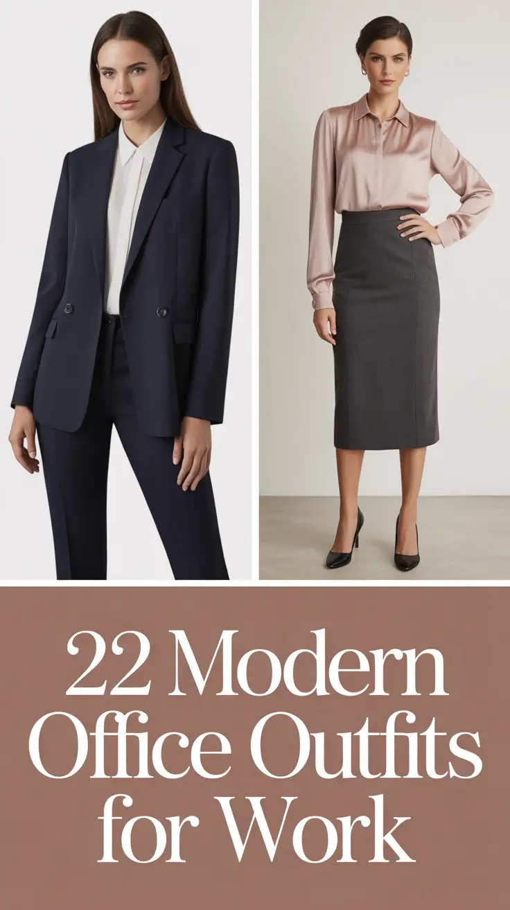 Modern Office Outfits for Work 2026: Chic & Elegant Ideas for Every Season