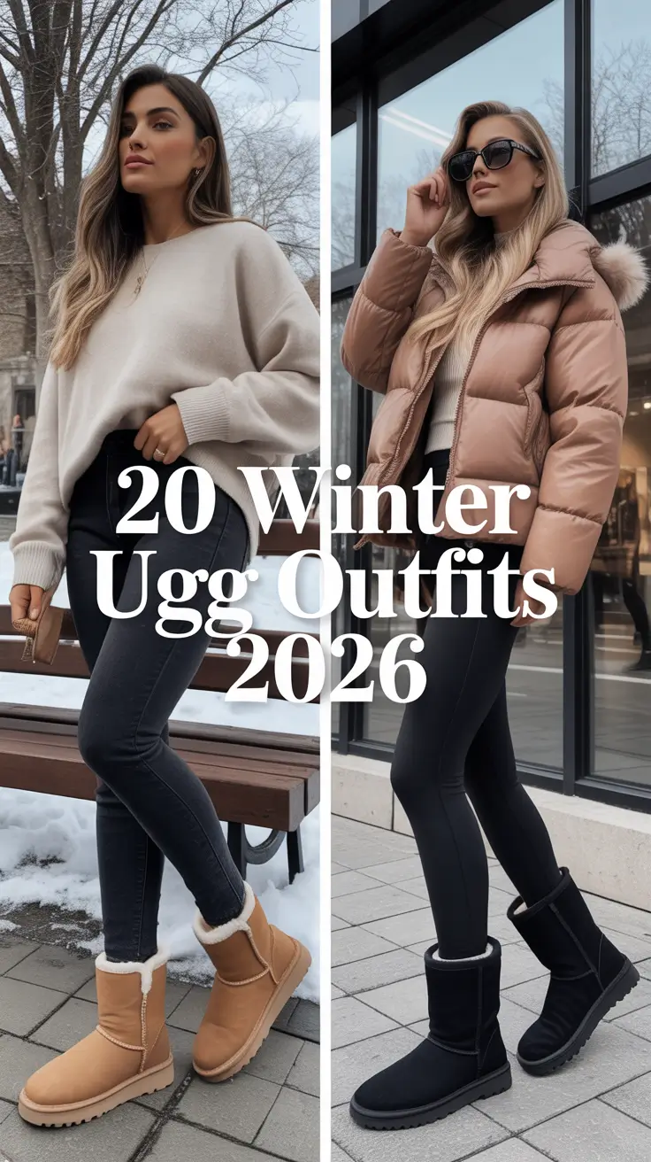 Winter Ugg Outfits 2026: Cozy, Chic & Effortlessly Stylish Ideas for Every Season