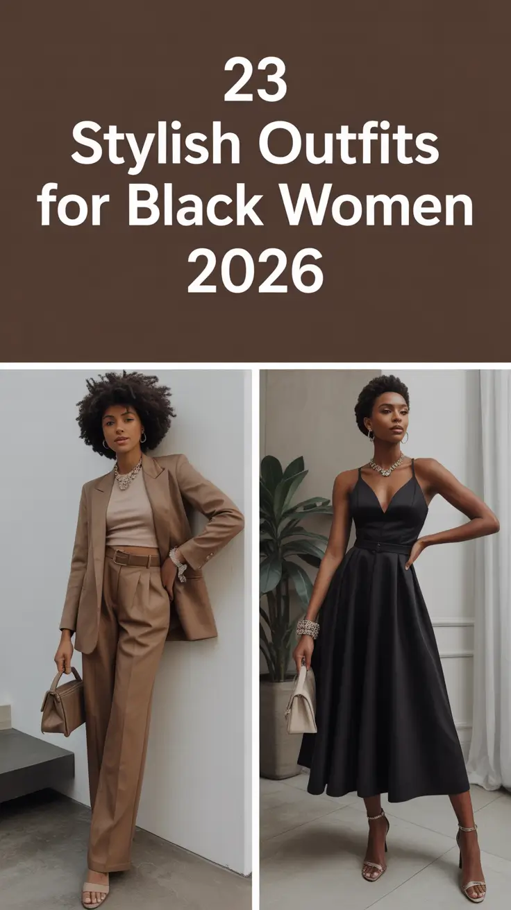 Stylish Outfits for Black Women 2026: Classy, Casual, and Chic Looks for Every Season