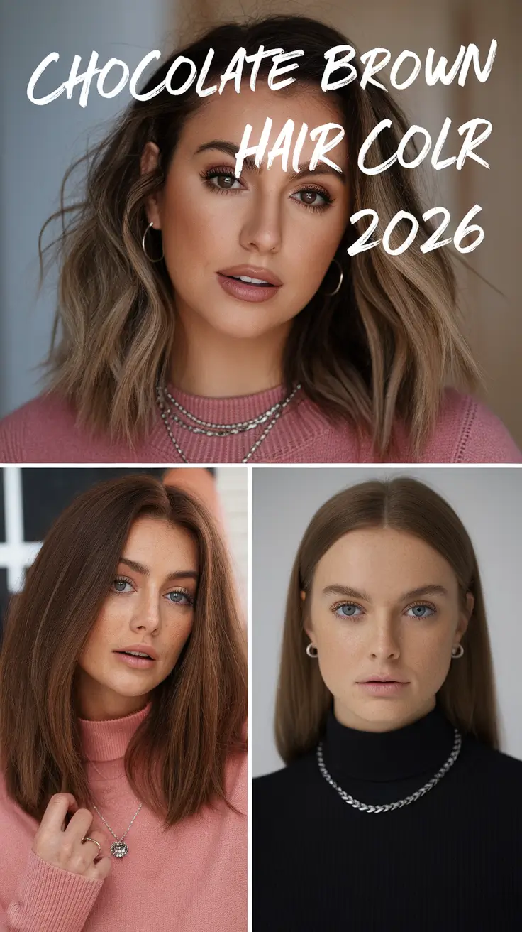 Chocolate Brown Hair Color 2026: Soft, Glossy, and Rich Trends for Every Skin Tone
