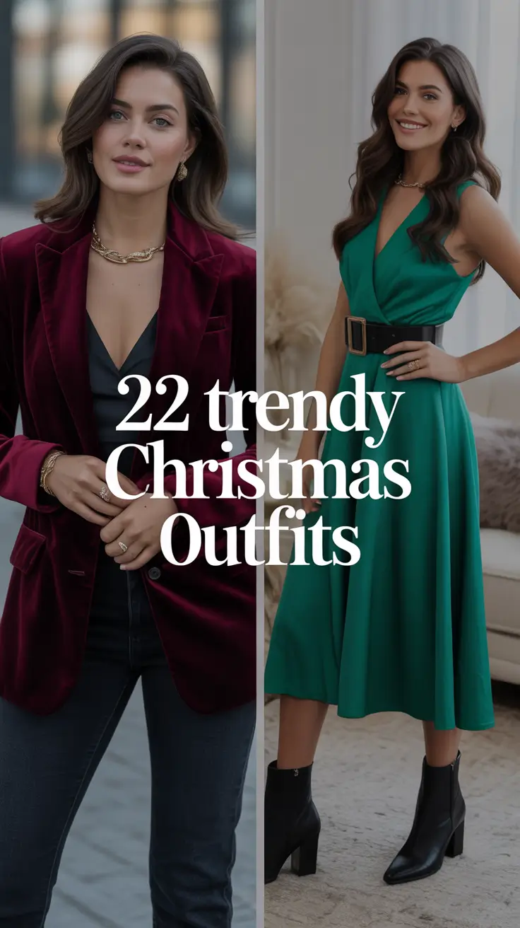 Trendy Christmas Outfits 2025: Classy & Cozy Ideas for Women to Shine This Holiday Season
