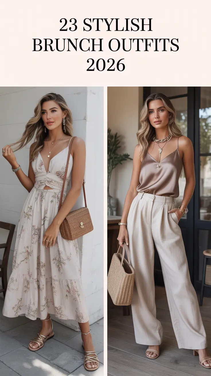 Stylish Brunch Outfits 2026: Classy & Casual Ideas for Every Season