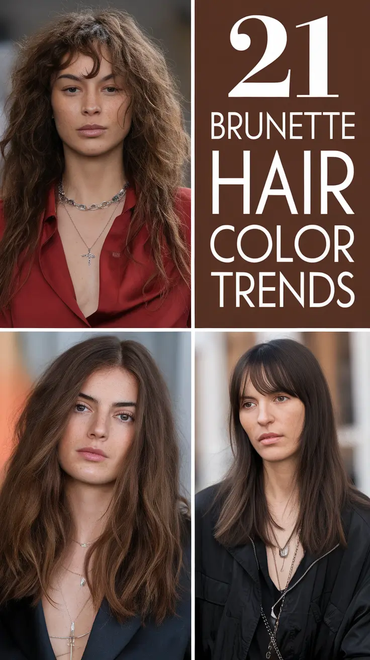 Brunette Hair Color 2026 Trends – Cool, Expensive, and Low Maintenance Ideas for Every Shade