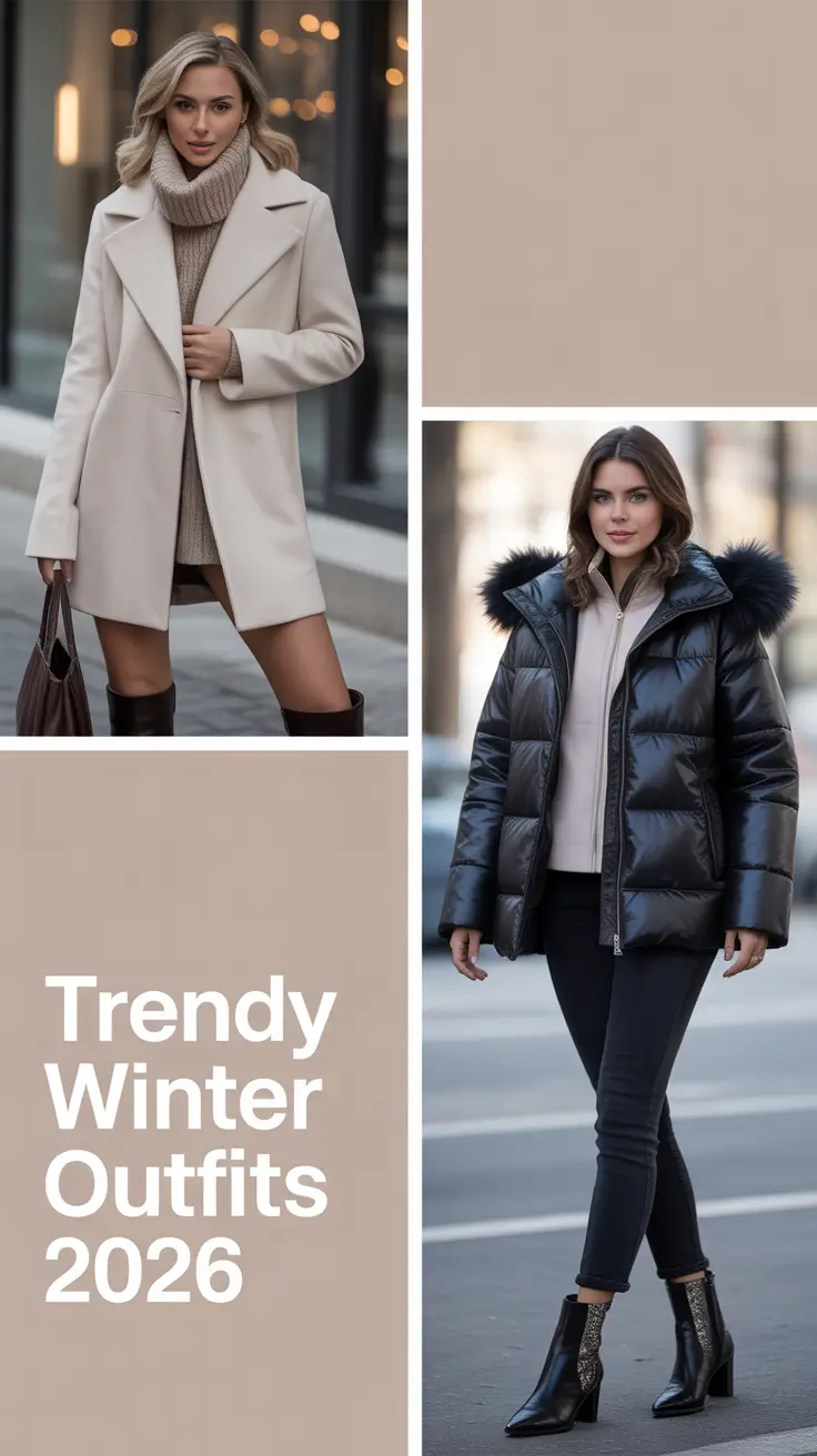 Trendy Winter Outfits 2026: Cozy, Chic & Classy Cold Weather Style Ideas for Women