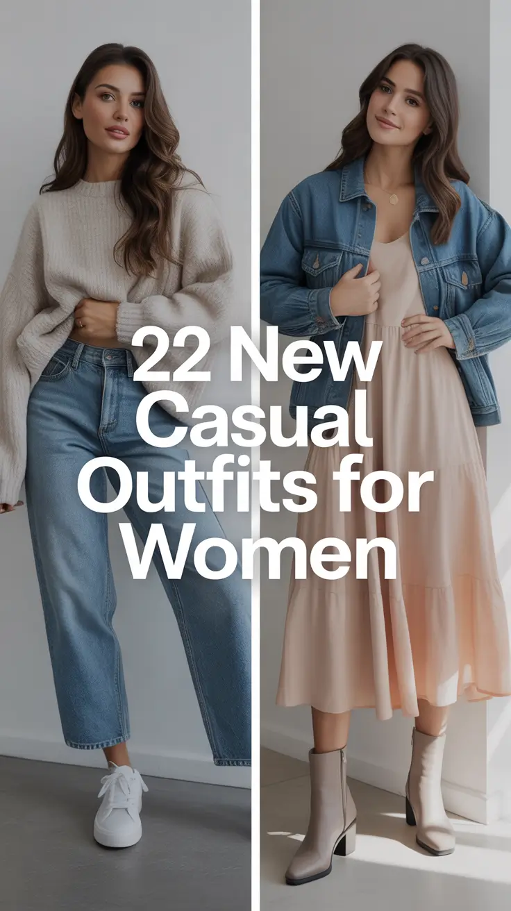 New Casual Outfits for Women 2026: Classy, Chic & Effortlessly Smart Style Ideas