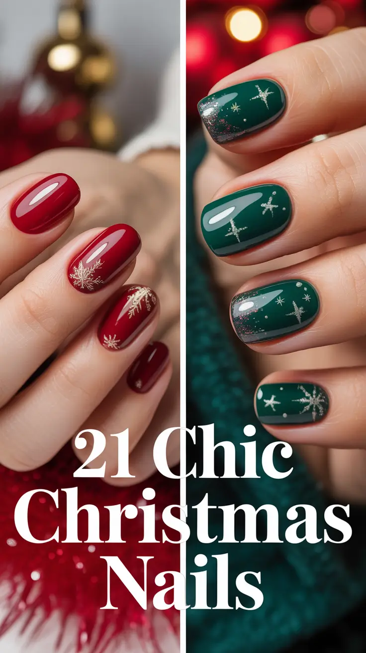 Chic Christmas Nails 2025: Trendy Festive Designs & Winter Inspo for Every Style