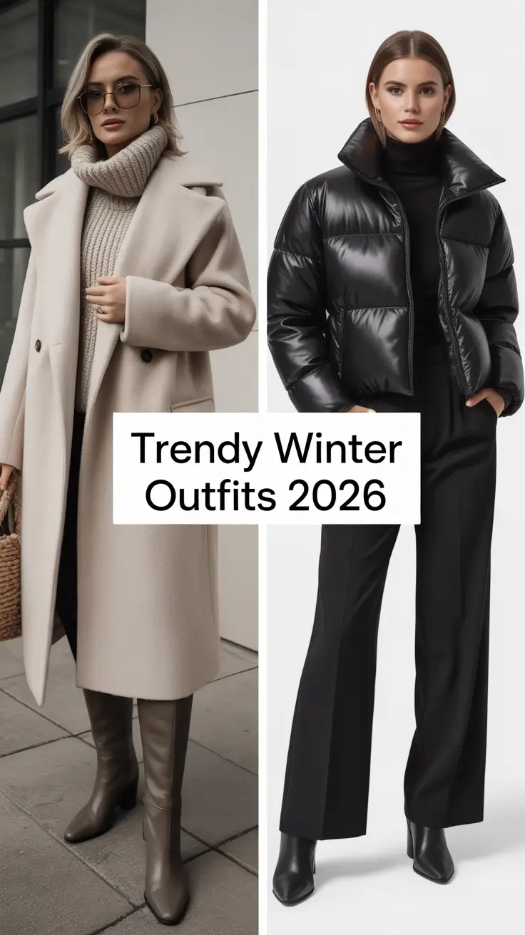 Trendy Winter Outfits 2026: Cozy, Chic & Classy Cold Weather Style Ideas for Women