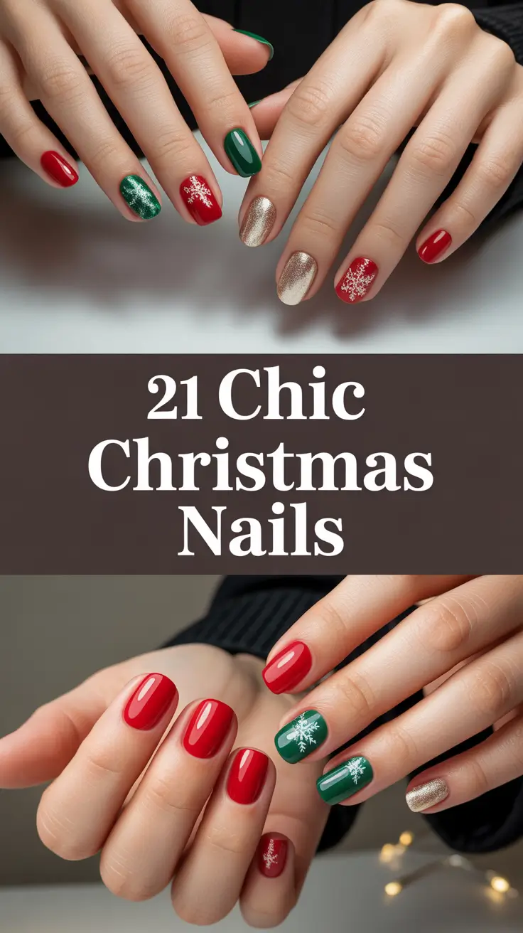 Chic Christmas Nails 2025: Trendy Festive Designs & Winter Inspo for Every Style