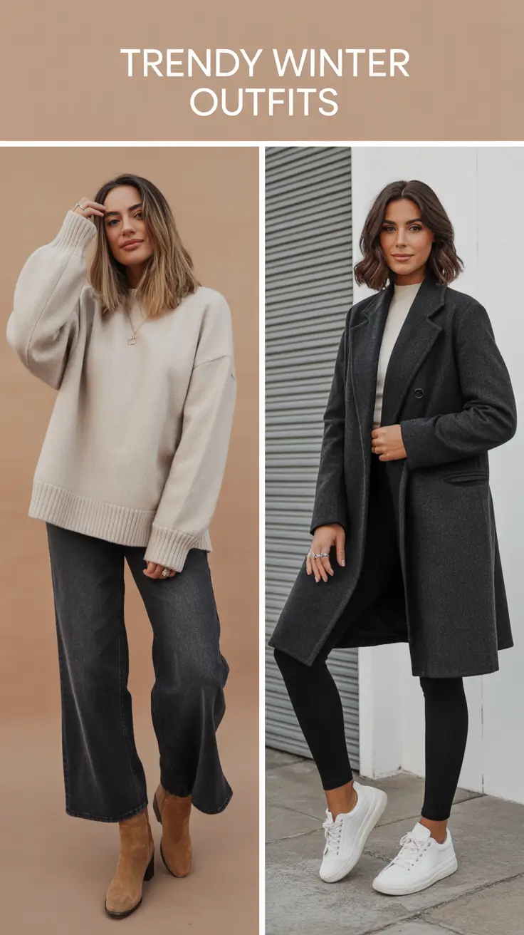 Trendy Winter Outfits 2026: Cozy, Chic & Classy Cold Weather Style Ideas for Women