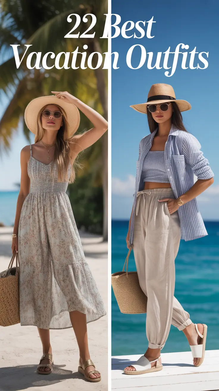 Best Vacation Outfits 2026: Classy & Tropical Style Ideas for Every Destination